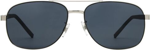 Dockers Men's Dale Sunglasses Aviator, Silver, 60mm in Kuwait
