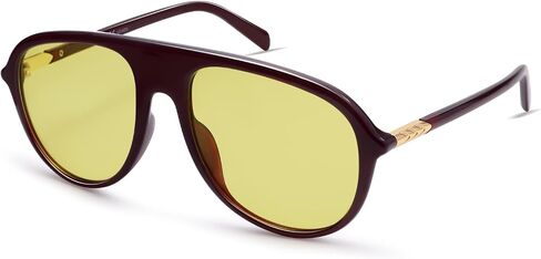 VANLINKER Oversized Aviator Sunglasses for Women Men Trendy Retro 70s Large Big Sun Glasses VL9911 in Kuwait