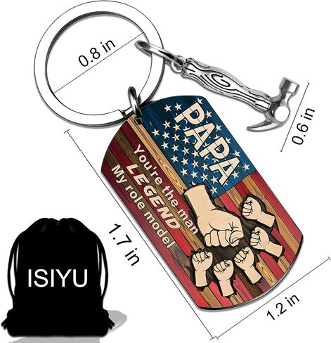 isiyu أبي هدايا عيد الميلاد هدايا الجد من الأحفاد هدية للجد عيد الأب عيد ميلاد المفاتيح الجد الزفاف عيد الفصح عيد الشكر عيد الميلاد المفاتيح in Kuwait