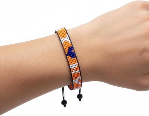 FAHARI I Love New York Beaded Bracelet – Handmade Adjustable, Empire State Gift in Kuwait