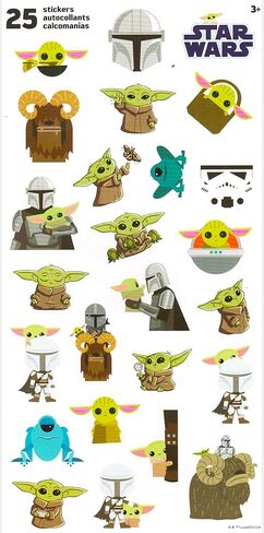 Star Wars No Show Socks For Kids - Bundle with 6 Pairs of No Show Socks Size 7-10 Plus Stickers for Boys, Girls Ages 4-6 | Star Wars Gift Set in Kuwait