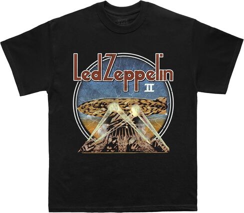 Led Zeppelin Unisex Adult Offficial Merch Alien Circle T-Shirt in Saudi Arabia