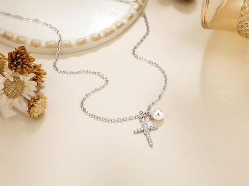 2026 College Graduation Necklace Gifts - Infinity Cross Necklace for Women Graduation Gift in Saudi Arabia