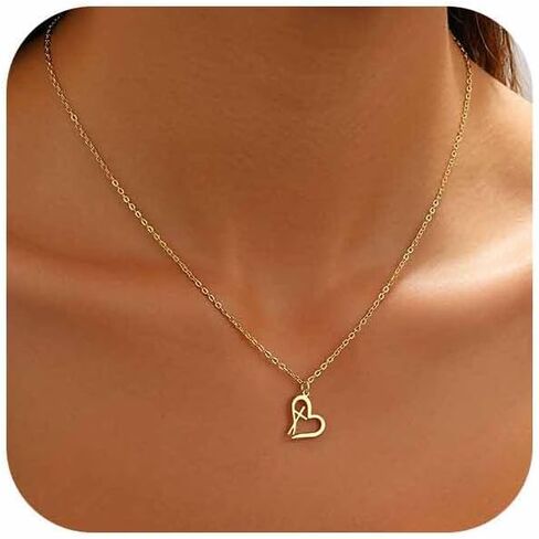 Cross Necklace for Women 14K Gold or Silver Plated Dainty Small Cross Pendant Choker Simple Trendy Cute Cross Charm Shiny Chain Basket Stuffers Baptism Religious Faith Jewelry Gift for Her in Saudi Arabia