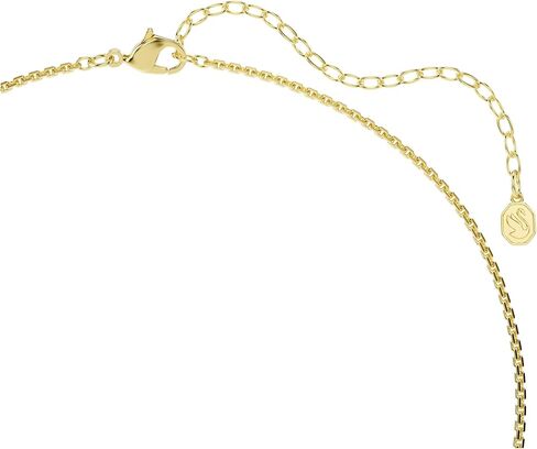 Swarovski Hyperbola necklace, Round cut, White, Gold-tone plated in Kuwait