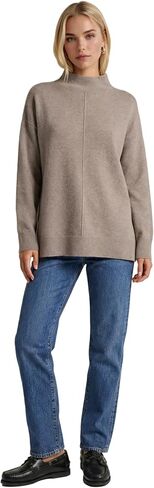 NAADAM, Women's 100% Cashmere Mockneck Tunic in Saudi Arabia