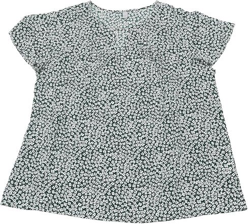 Agnes Orinda Women's Plus Size Blouses Summer Ruffle Short Sleeve Shirts Keyhole Chiffon Tops in Saudi Arabia