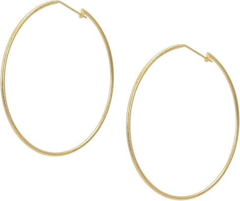 Sheila Fajl Lisa Featherweight Hoop Earrings in Champagne in Saudi Arabia
