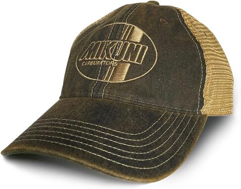 Mikuni Carburetors Trucker Hat Black/Khaki in Saudi Arabia