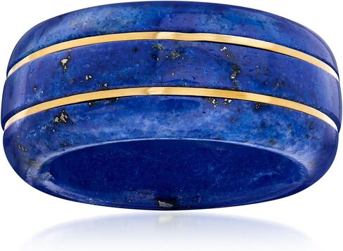 Ross-Simons Lapis Ring With 14kt Yellow Gold in Saudi Arabia