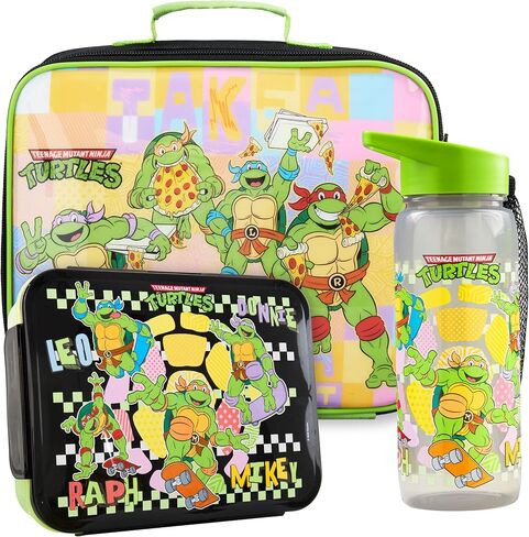 Get Trend Spidey and His Amazing Friends Insulated Lunch Bag 3Pc Set with Reusable Bento Box and 21.6 fl oz BPA-Free Water Bottle with Straw, Lightweight Kids Lunch Box, Gifts for Boys(Multi Spidey) in Saudi Arabia