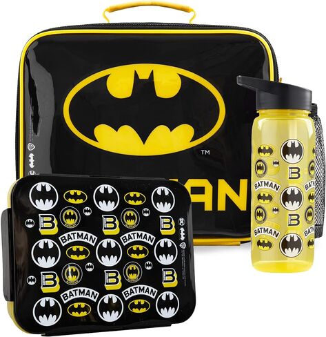 Get Trend Spidey and His Amazing Friends Insulated Lunch Bag 3Pc Set with Reusable Bento Box and 21.6 fl oz BPA-Free Water Bottle with Straw, Lightweight Kids Lunch Box, Gifts for Boys(Multi Spidey) in Saudi Arabia