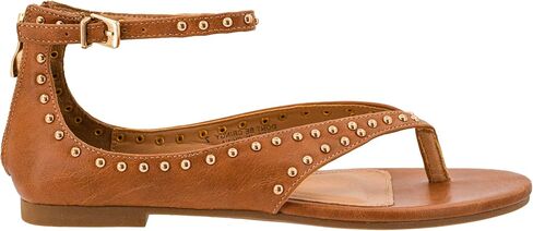 Corkys Footwear Hey Girl Don’t Be Cringy Women’s Thong Sandal - Featuring a Back Zip, Lightly Padded Insole, Adjustable Ankle Buckle, and Studded Straps in Kuwait