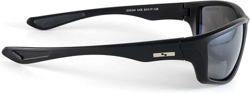 Sundog Eyewear Premium Sunglasses for Men - Axe Polarized - UV Protection Featured Lens Technology - Great Fit for Golf, Fishing, Fashion, Hiking, Aviator and Driving Glasses - Matte Black/Smoke in Saudi Arabia