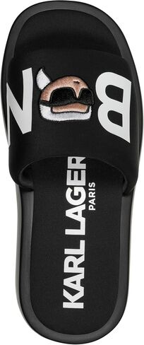 KARL LAGERFELD womens Opal Bonjour Platform Sandal in Kuwait