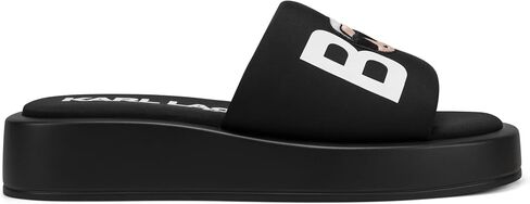 KARL LAGERFELD womens Opal Bonjour Platform Sandal in Kuwait