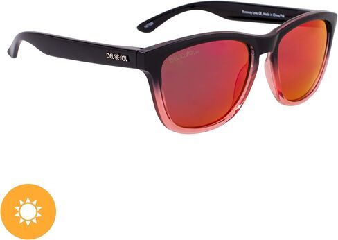 Del Sol Solize Color-Changing Sunglasses, 100% UVA and UVB Blocking Protection in Saudi Arabia