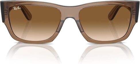Ray-Ban Rb0947sf Carlos Low Bridge Fit Rectangular Sunglasses in Kuwait