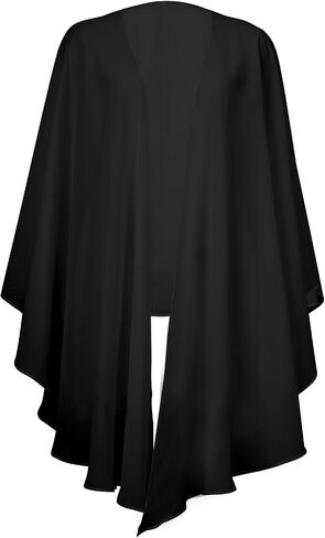 Sheer Chiffon Shawl and Wraps Scarf for Women Formal Evening Dress Bridal Bridesmaid Wedding in Saudi Arabia