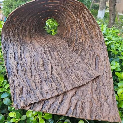 15.75x39.37inch Artificial Tree Bark - Realistic Decoration for Terrariums, Reptile Habitats & DIY Crafts, Tree Bark Panel for Indoor&Outdoor Decor. in Kuwait