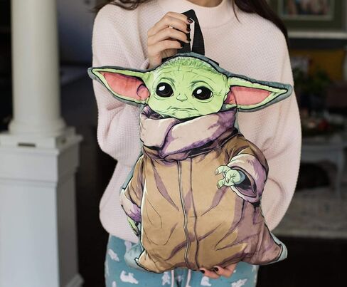 Star Wars: The Mandalorian The Child Plush Backpack for Kids | 16 Inches in Kuwait