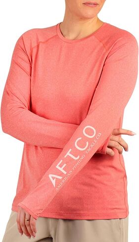 AFTCO Women's Samurai LS Sun Protection Shirt in Kuwait
