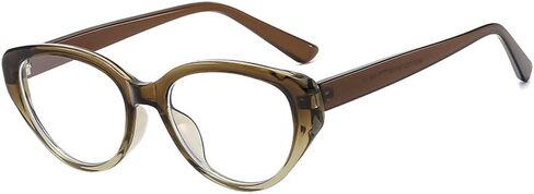 Fashion Cateye Nearsighted Glasses for Women Men Oversize Myopia Distance Glasses in Saudi Arabia