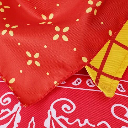 Cowboys Woody Cosplay Robe Cape Scarf Hat Suit Sheriff Woody Costume Red Printed Cloak Shirt Vest for Halloween in Saudi Arabia