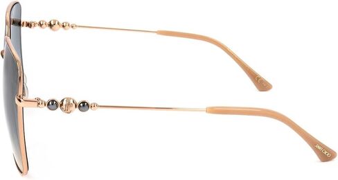Jimmy Choo HESTER/S BKU GOLD NUDE 59/15/145 WOMAN Sunglasses in Saudi Arabia