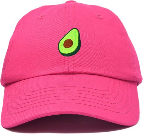 DALIX Green Avocado Hat Mens Womens Food Baseball Cap Washed in Kuwait