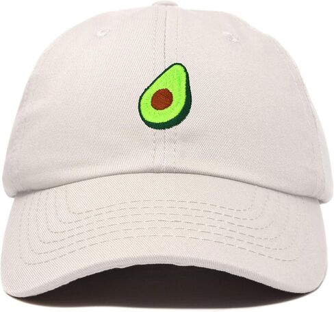 DALIX Green Avocado Hat Mens Womens Food Baseball Cap Washed in Kuwait