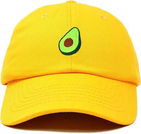DALIX Green Avocado Hat Mens Womens Food Baseball Cap Washed in Kuwait