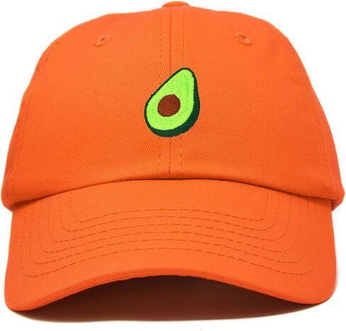 DALIX Green Avocado Hat Mens Womens Food Baseball Cap Washed in Kuwait
