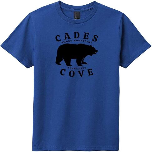 U.S. Custom Tees Cades Cove Smoky Mountains Bear Youth T-Shirt in Saudi Arabia
