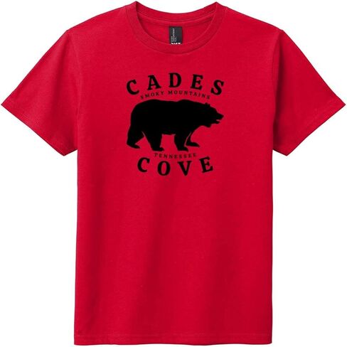 تي شيرت شبابي مخصص من الولايات المتحدة الأمريكية، Cades Cove Smoky Mountains Bear in Kuwait