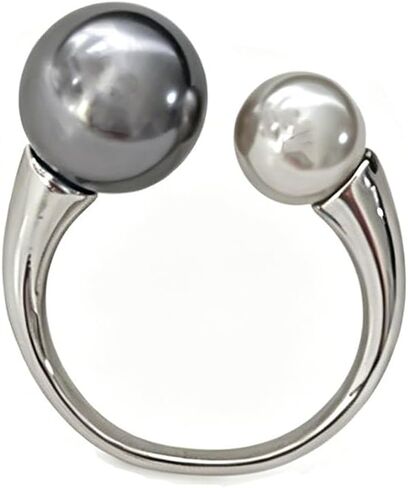 Grey Pearl Ring for Women in Saudi Arabia