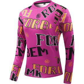 Women Cycling Jersey Mountain Bike Motocross Long Sleeve Shirt Downhill Tops in Saudi Arabia