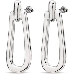 UNOde50 PROSPERITY Earrings, Sterling Silver-Plated, Handcrafted in Spain in Kuwait