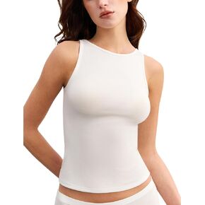 Women's Breathable Merino Wool Blend Tank Tops Summer Going Out Top Active Undershirts Moisture Wicking Anti-Odor Base Layer in Saudi Arabia