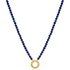FAMARINE Colorful Boho Bead Choker necklaces for Women Trendy Beach Summer Natural Stone Jewelry in Kuwait