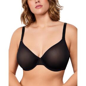HSIA Minimizer Bras for Women Seraphina Full Coverage Underwire Unlined Mesh Plus Size Convertible Bra for Big Busted Solid Black 40DDD in Saudi Arabia