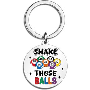 Bingo Gifts for Women Bingo Prizes for Adult Funny Keychain for Bingos Game Accessories for Bingos Bag Gaming Party Decorations Prize Gifts for Game Winners Lovers Birthday Christmas in Saudi Arabia