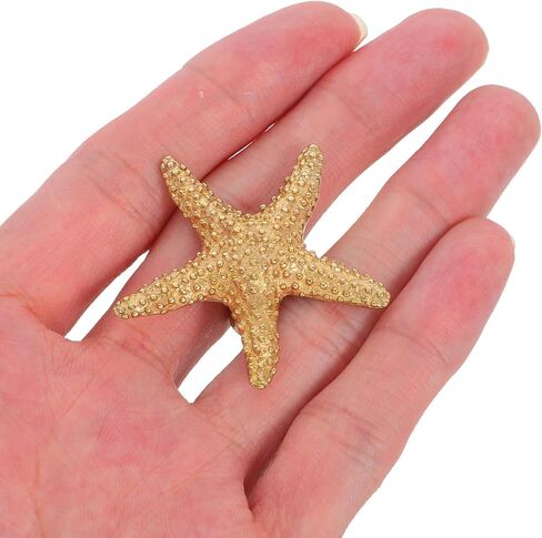 Sosoport 2pcs Brass Star Shape Dresser Drawer Handles ’ Wardrobe Cabinet Pulls Decorative Ocean Theme Knobs for Nursery and ’s Room in Kuwait
