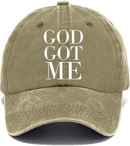 Embroidered God Got Me Baseball Cap in Kuwait