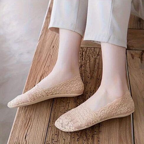 9 Pairs of Summer Lightweight Women'S Socks with Floral Print, Breathable Ankle Socks in Kuwait