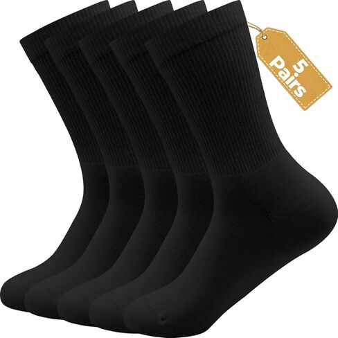 Womens Cotton Crew Socks Assorted Colors Sizes Thin Vintage Fashion Breathable Everyday Gift in Saudi Arabia