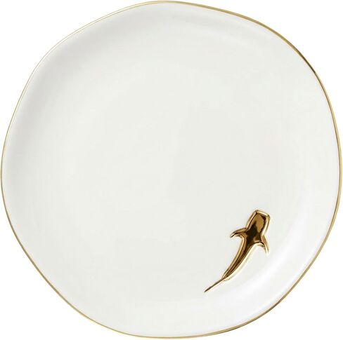 InnoBeta Whale Shark Gifts for Women, Gifts for Shark Gifts Lovers - 4.75" Handcrafted Ceramic Ring Dish with Gold Trim, Decorative Trinket Dish for Rings Earrings Necklaces in Kuwait