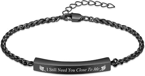 Oinsi Cremation Jewelry Urn Bracelet for Ashes for Women Men Adjustable Memorial Ashes Keepsake Bangle Manmade Rope Braided Bracelet in Kuwait
