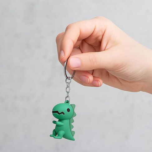 Dinosaur Keychain – Green Dino Charm for Women Bag Charms,Funny Keychians Gifts for Son, Girls, Boys & Fans of Whimsical Style in Saudi Arabia