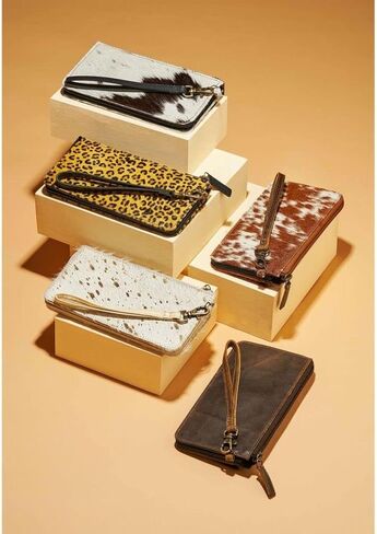 Myra Bag Uptown Girl Leather & Hairon Wallet Cotton + Fur Leather Bag S-2732 in Kuwait